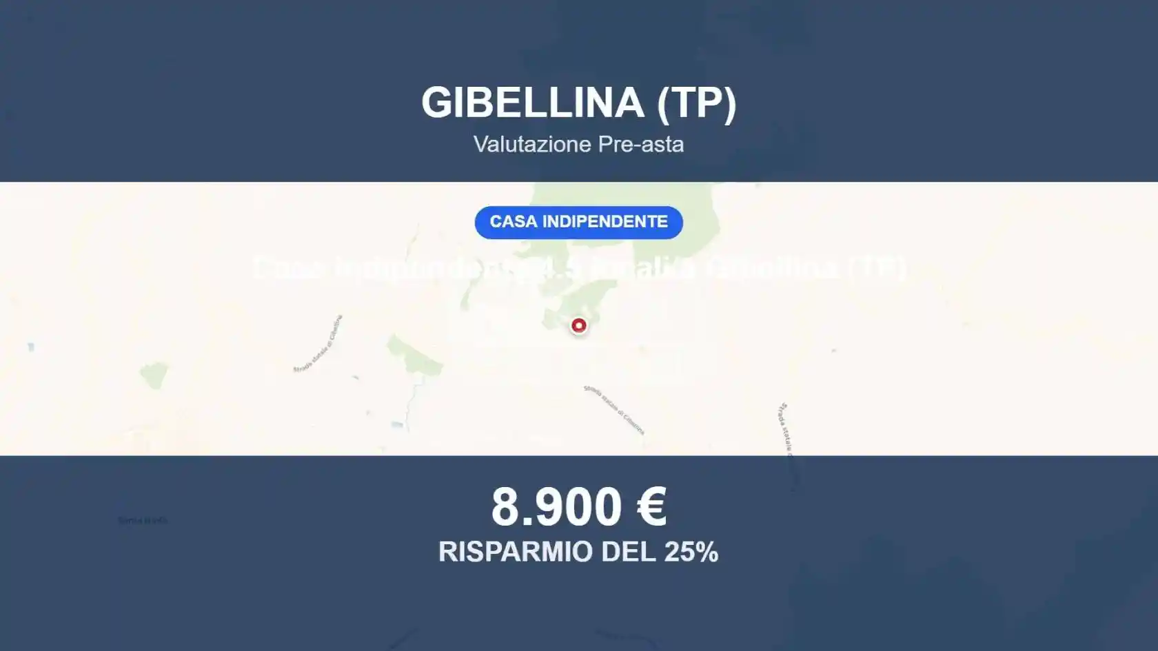 Villa in vendita a Santa Ninfa