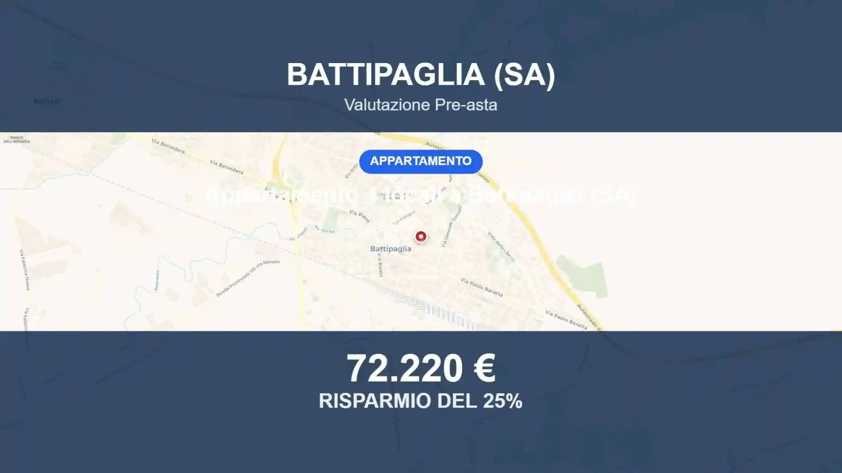 Appartamento in vendita a Battipaglia