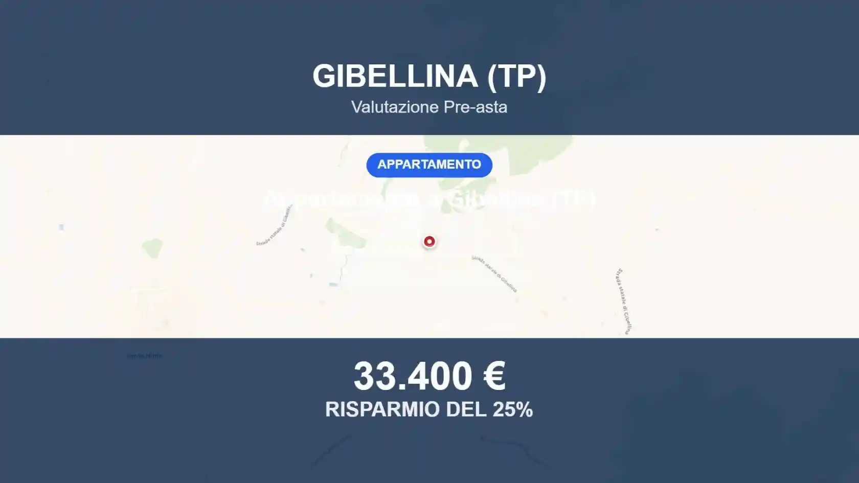 Appartamento in vendita a Santa Ninfa