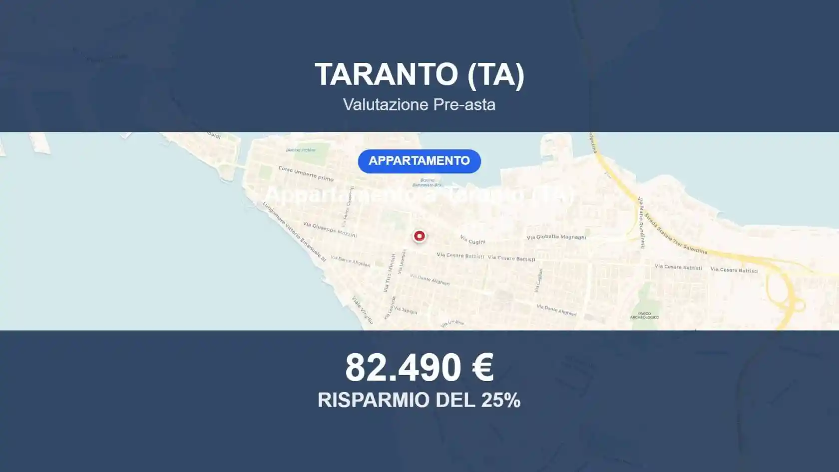 Appartamento in vendita a Taranto