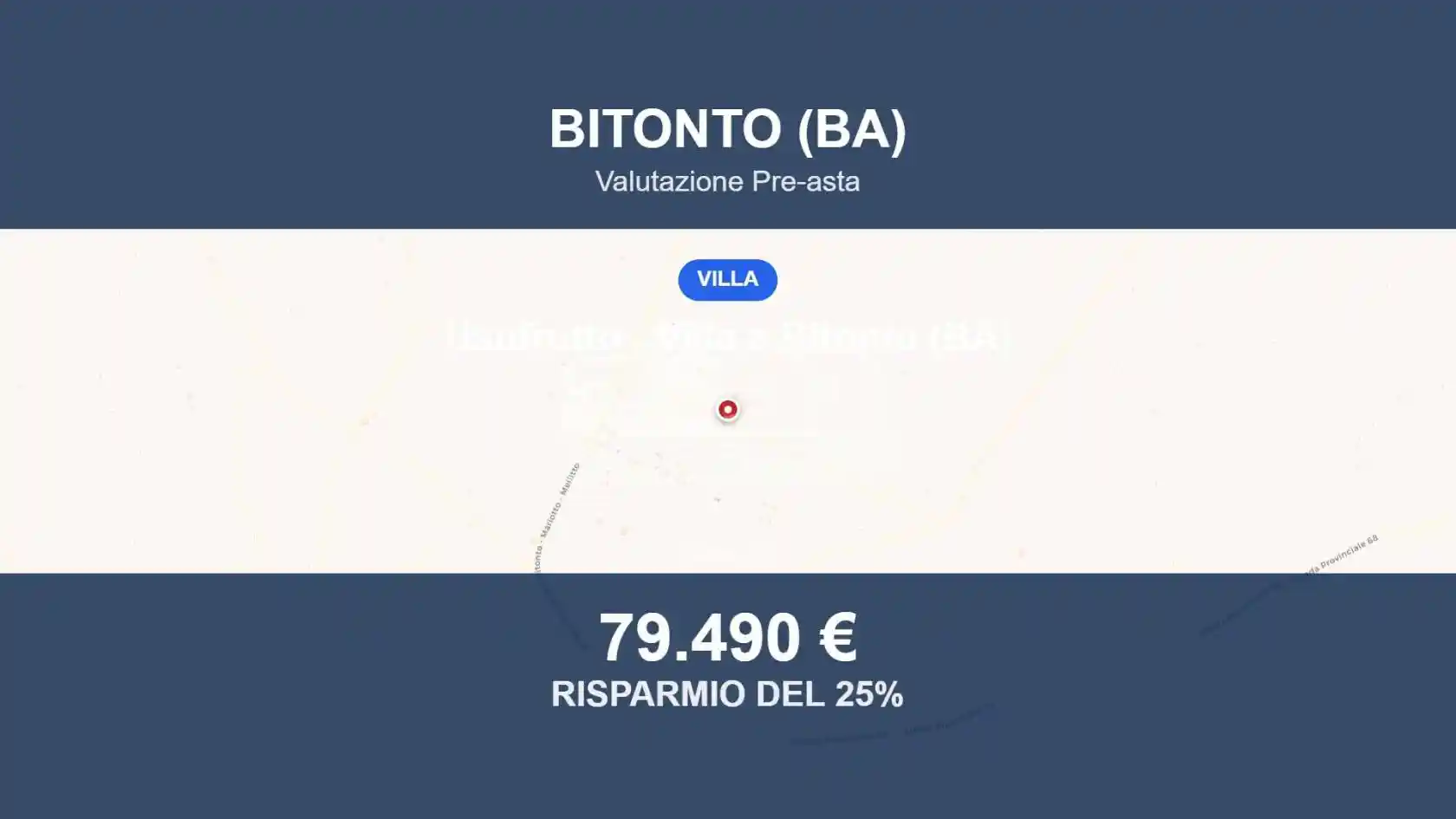 Villa in vendita a Bitonto