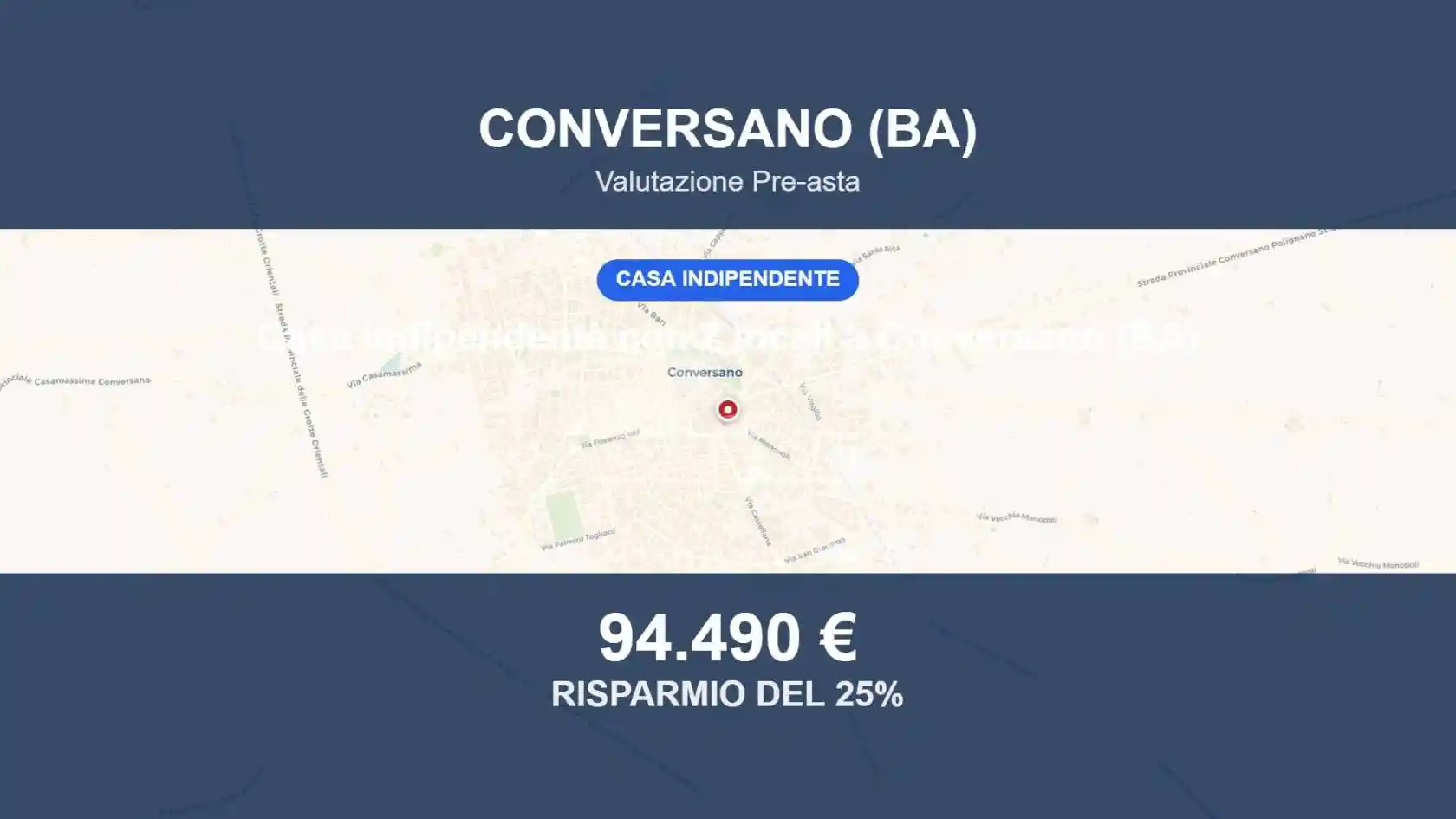 Villa in vendita a Conversano