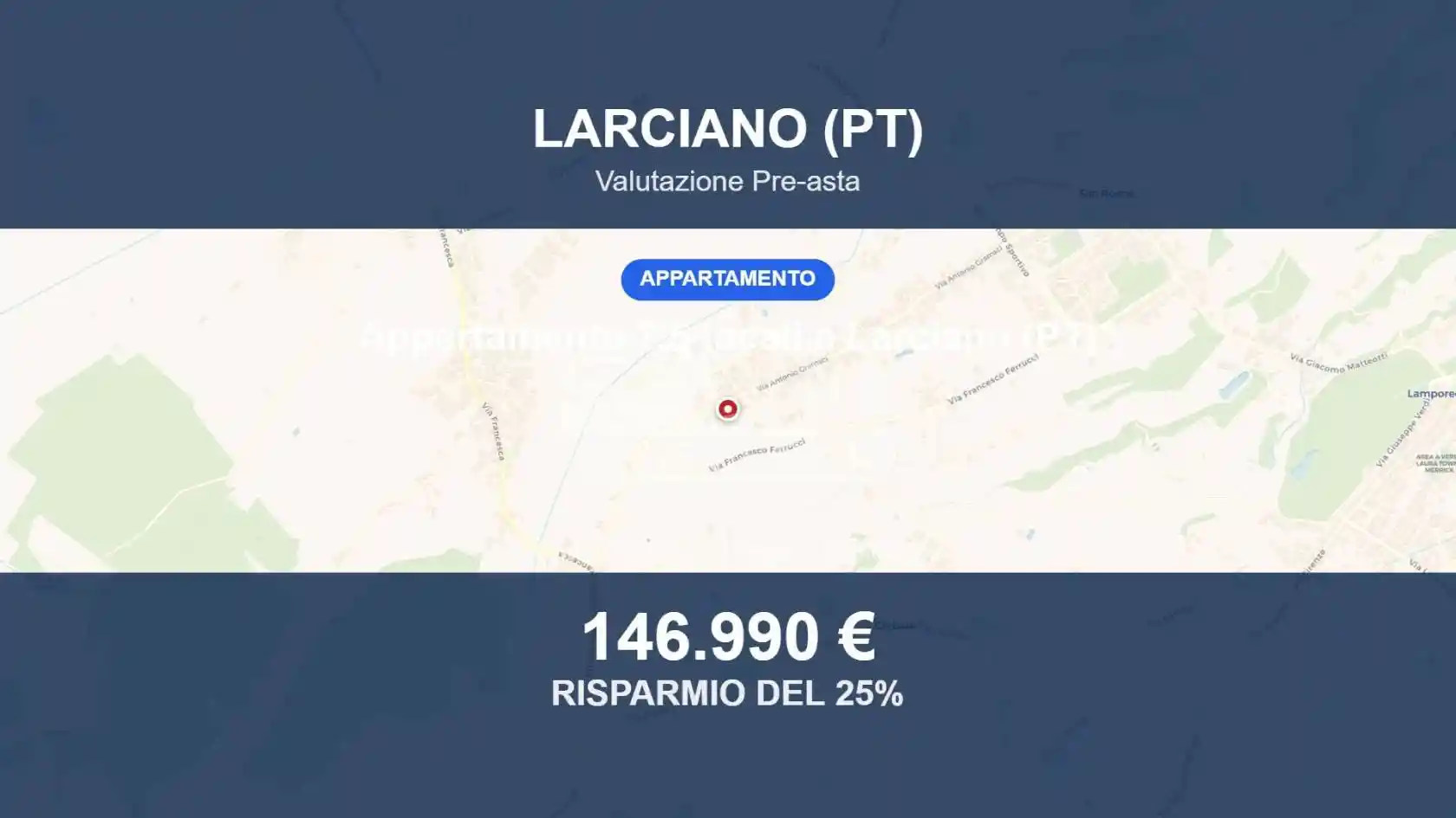 Appartamento in vendita a Larciano