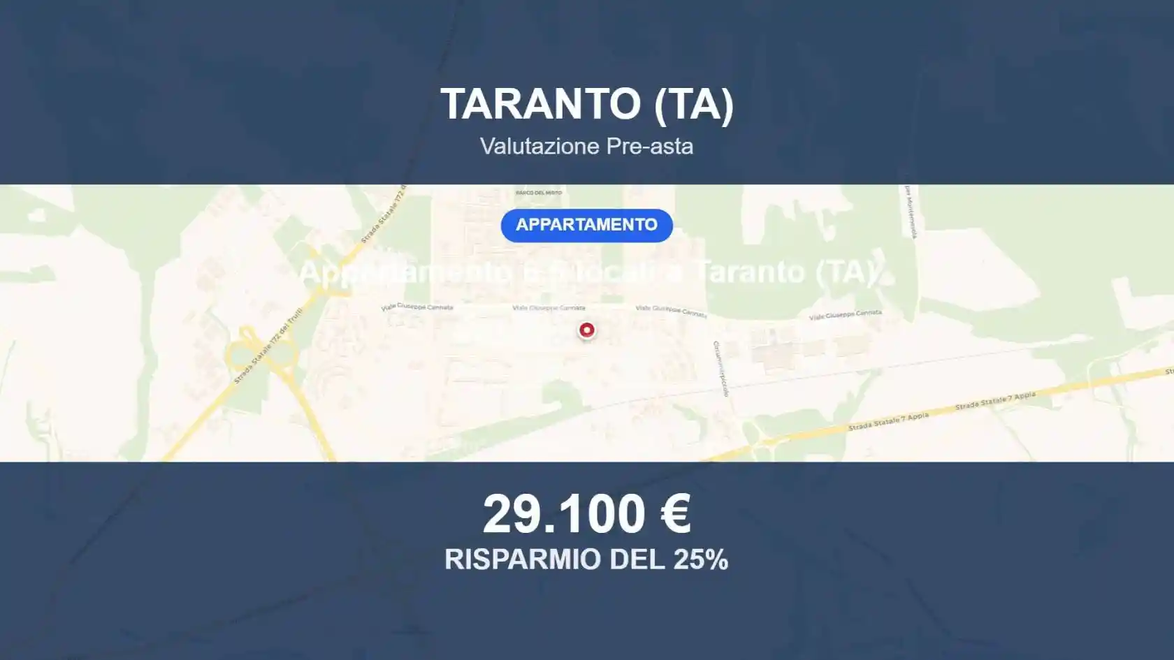 Appartamento in vendita a Taranto