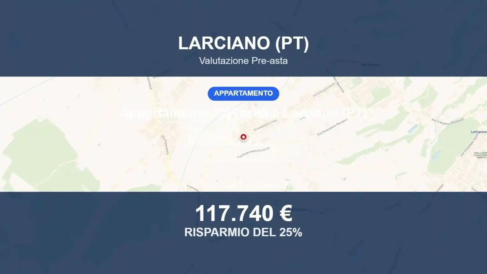 Appartamento in vendita a Larciano