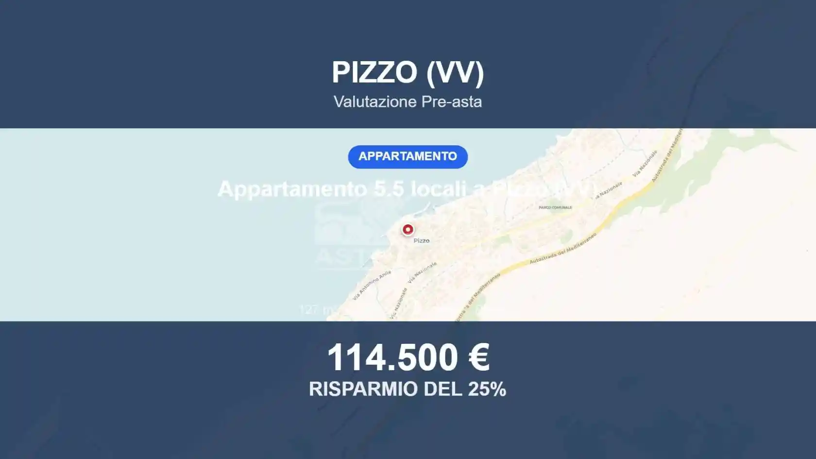 Appartamento in vendita a Pizzo