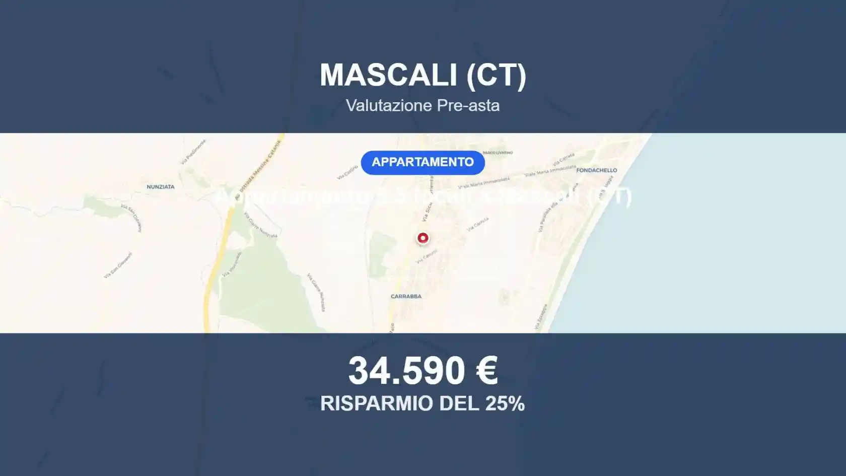 Appartamento in vendita a Mascali