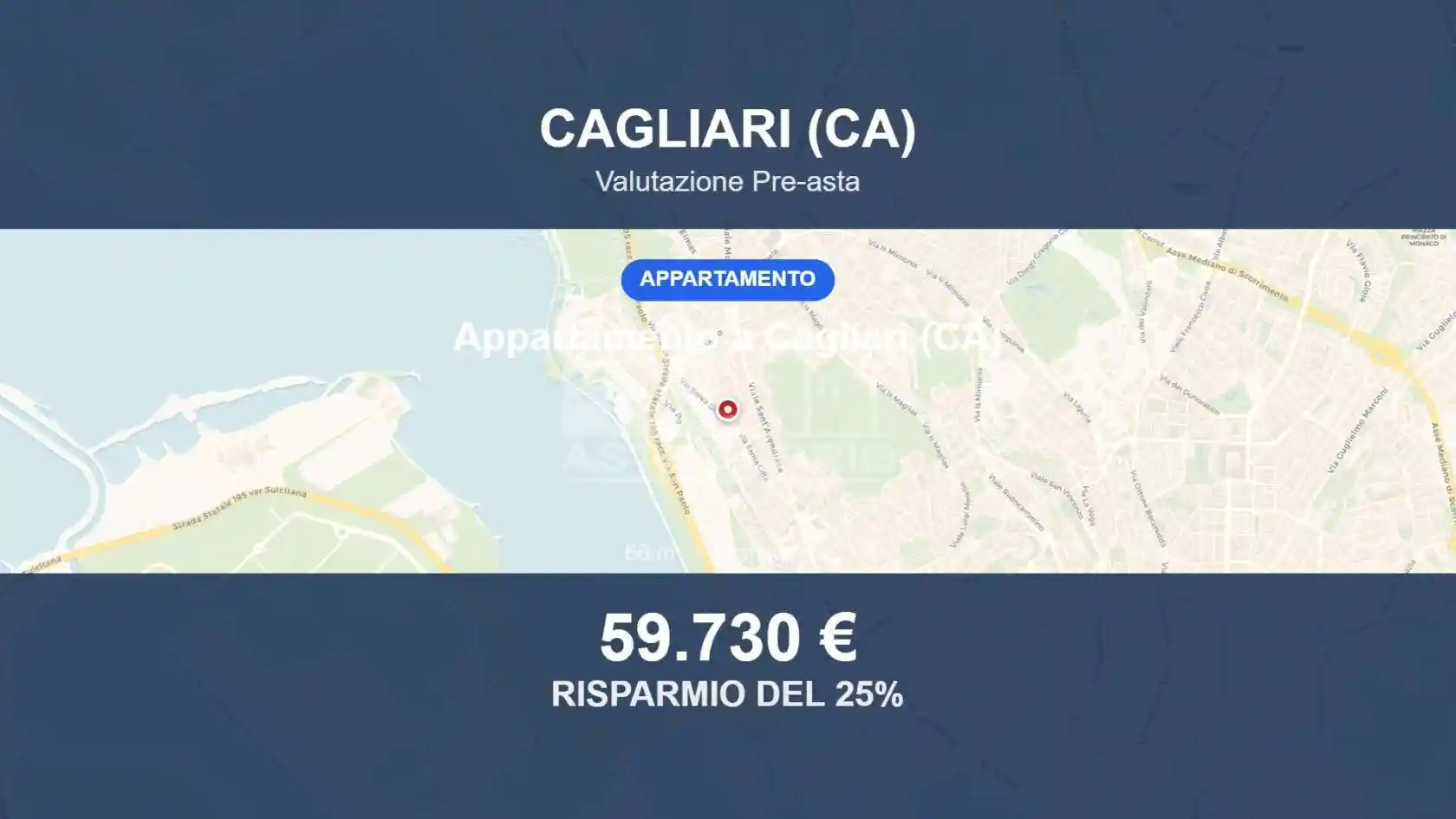 Appartamento in vendita a Cagliari