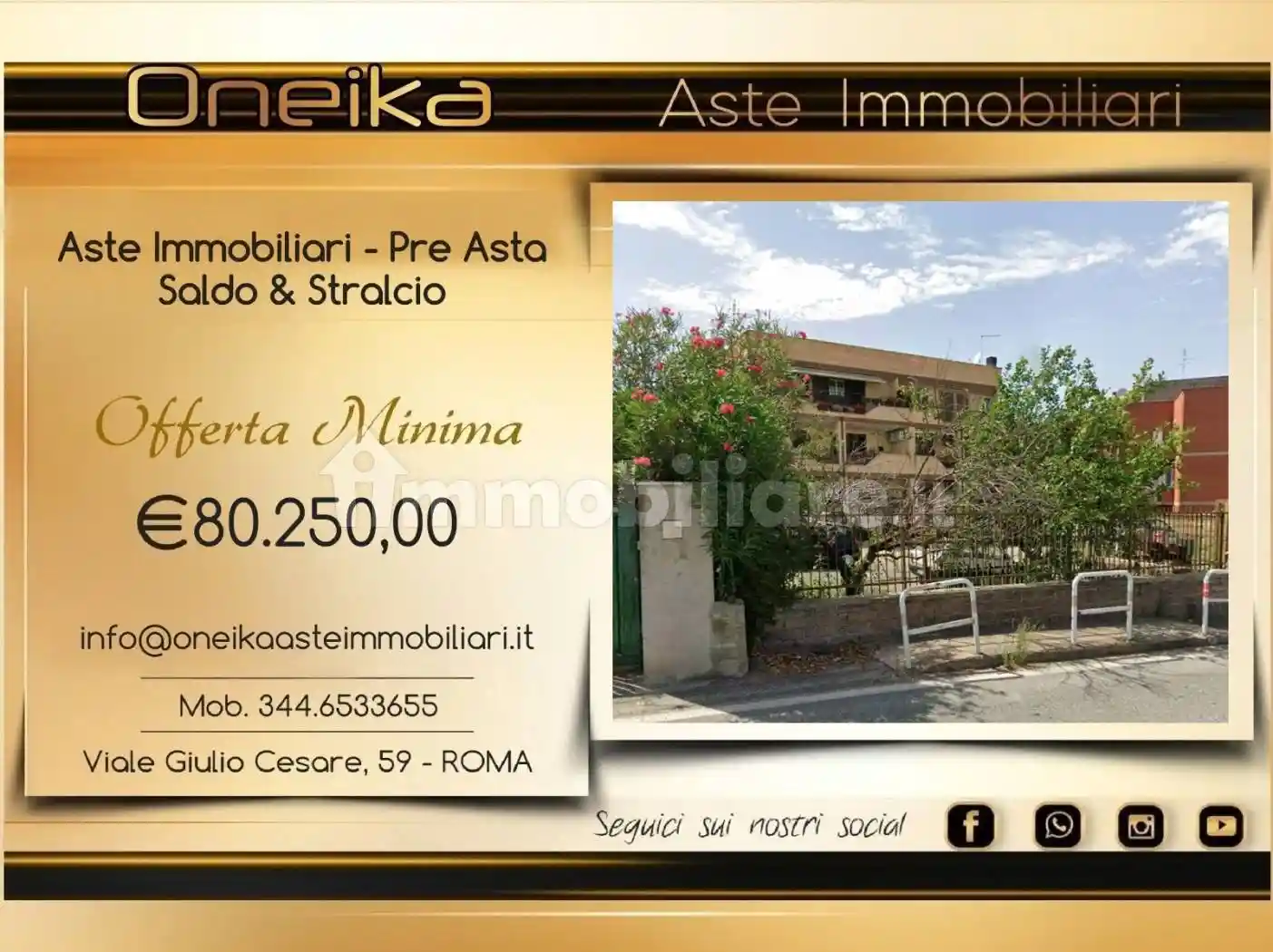 Appartamento in vendita a Roma