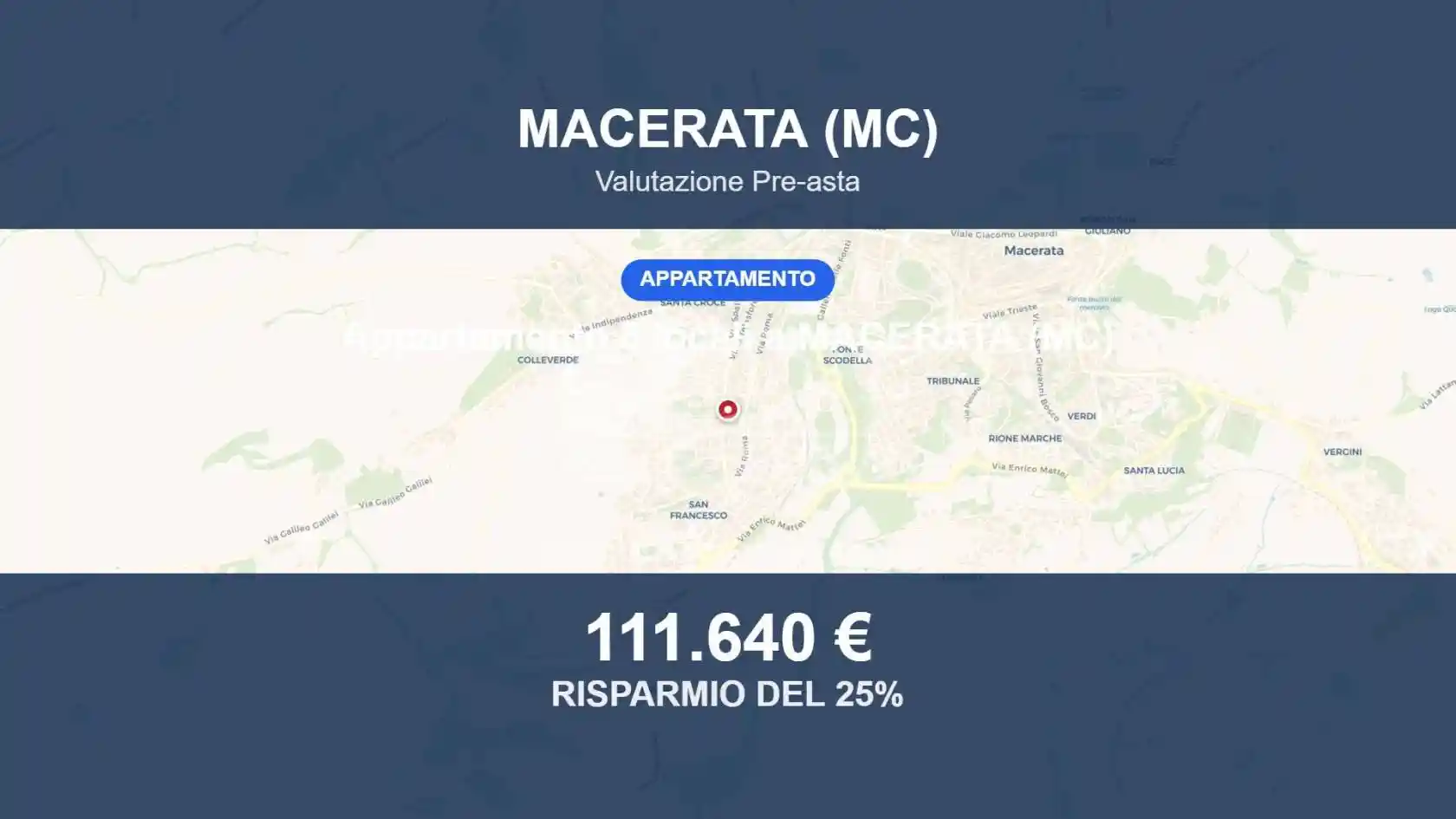 Appartamento in vendita a Macerata