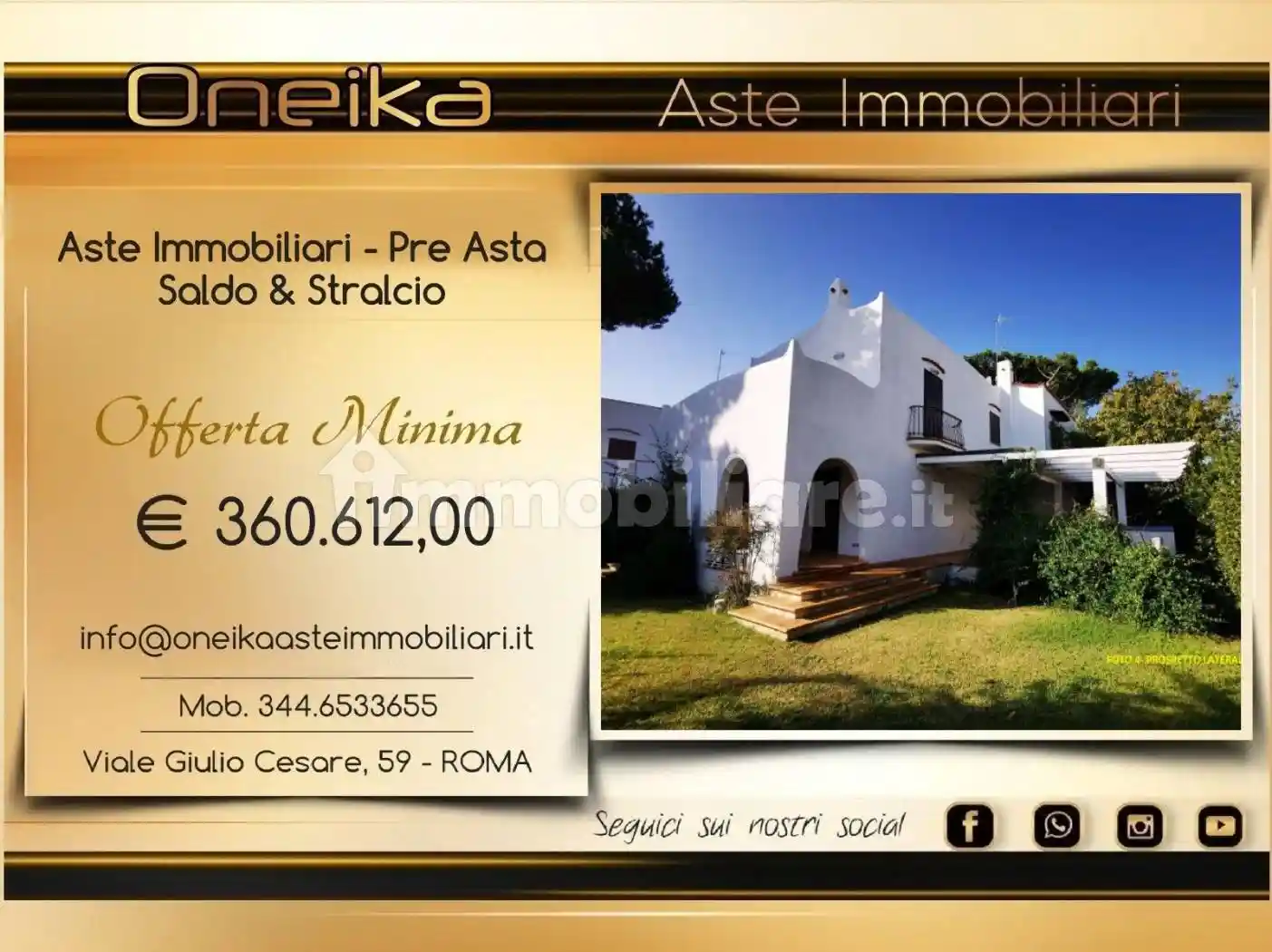 Villa in vendita a Terracina