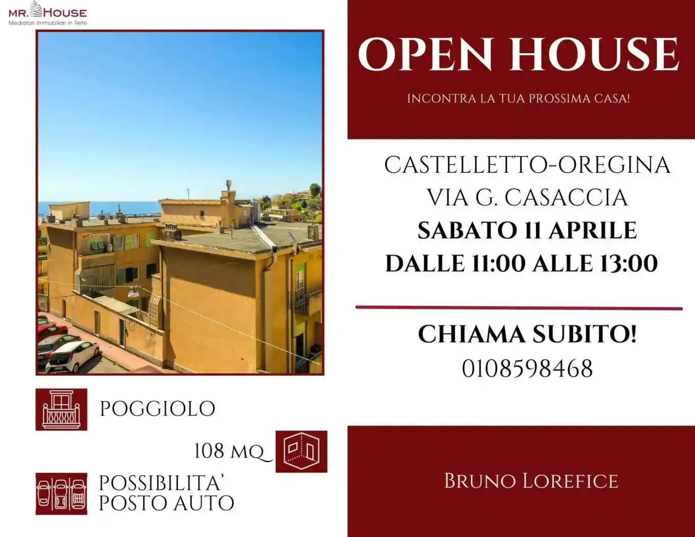 Appartamento in vendita a Genova