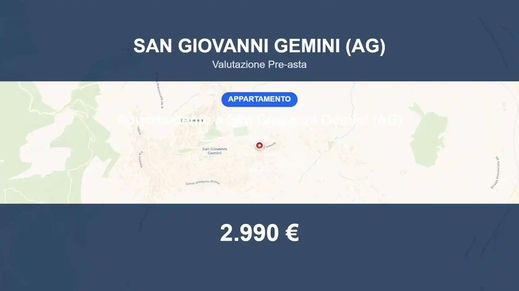 Appartamento in vendita a San Giovanni Gemini