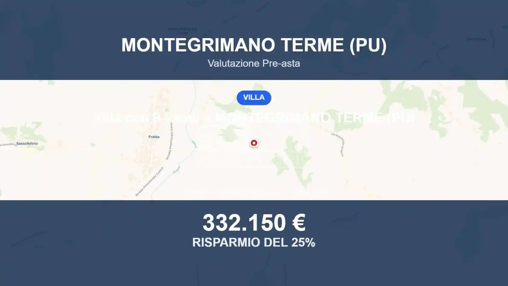 Villa in vendita a Gemmano