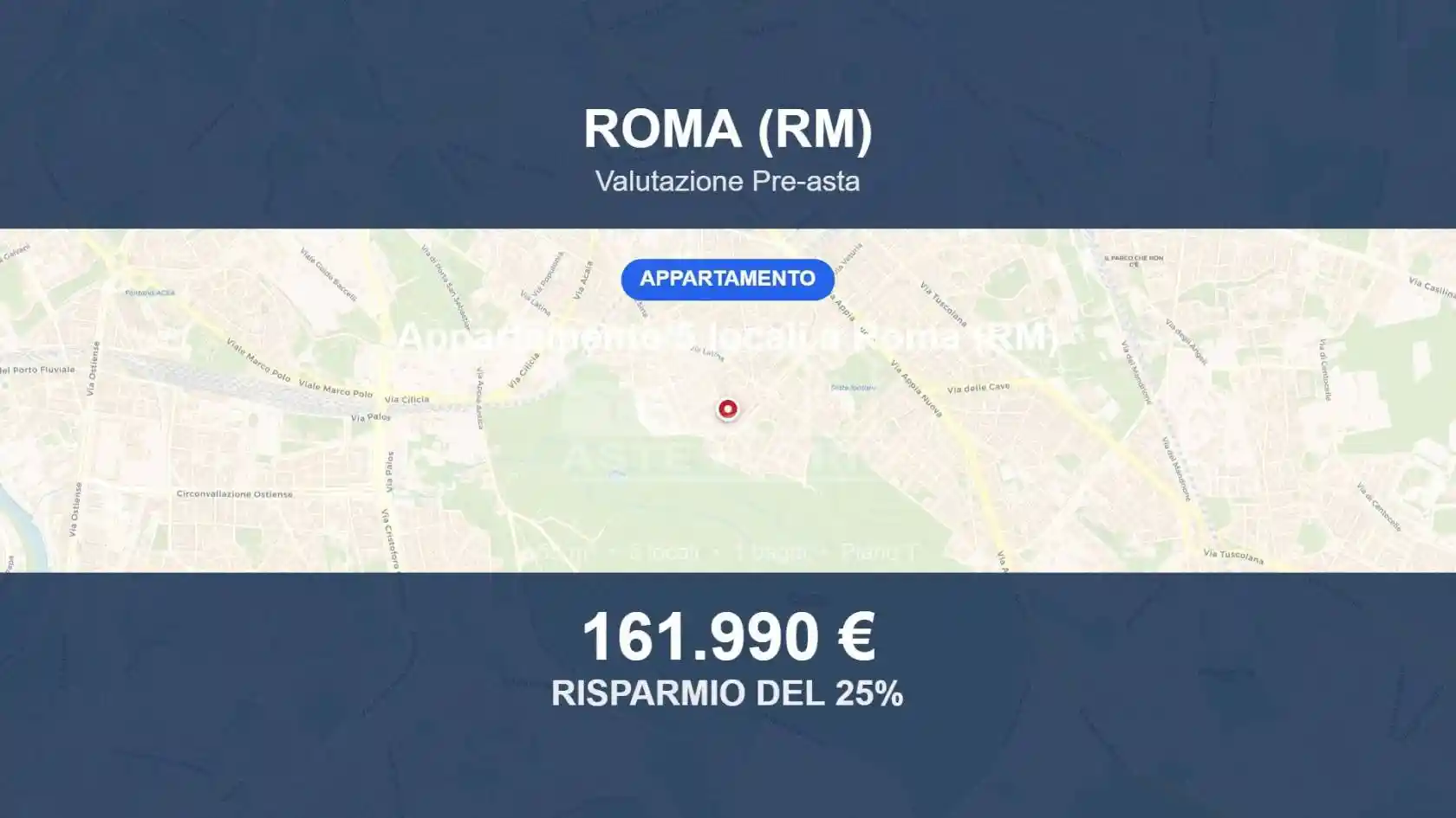 Appartamento in vendita a Roma