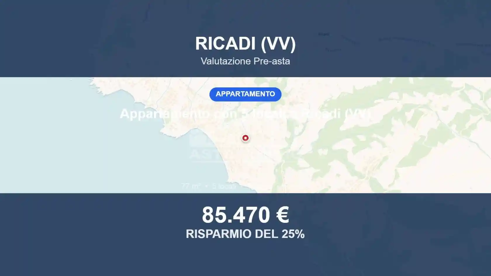 Appartamento in vendita a Ricadi