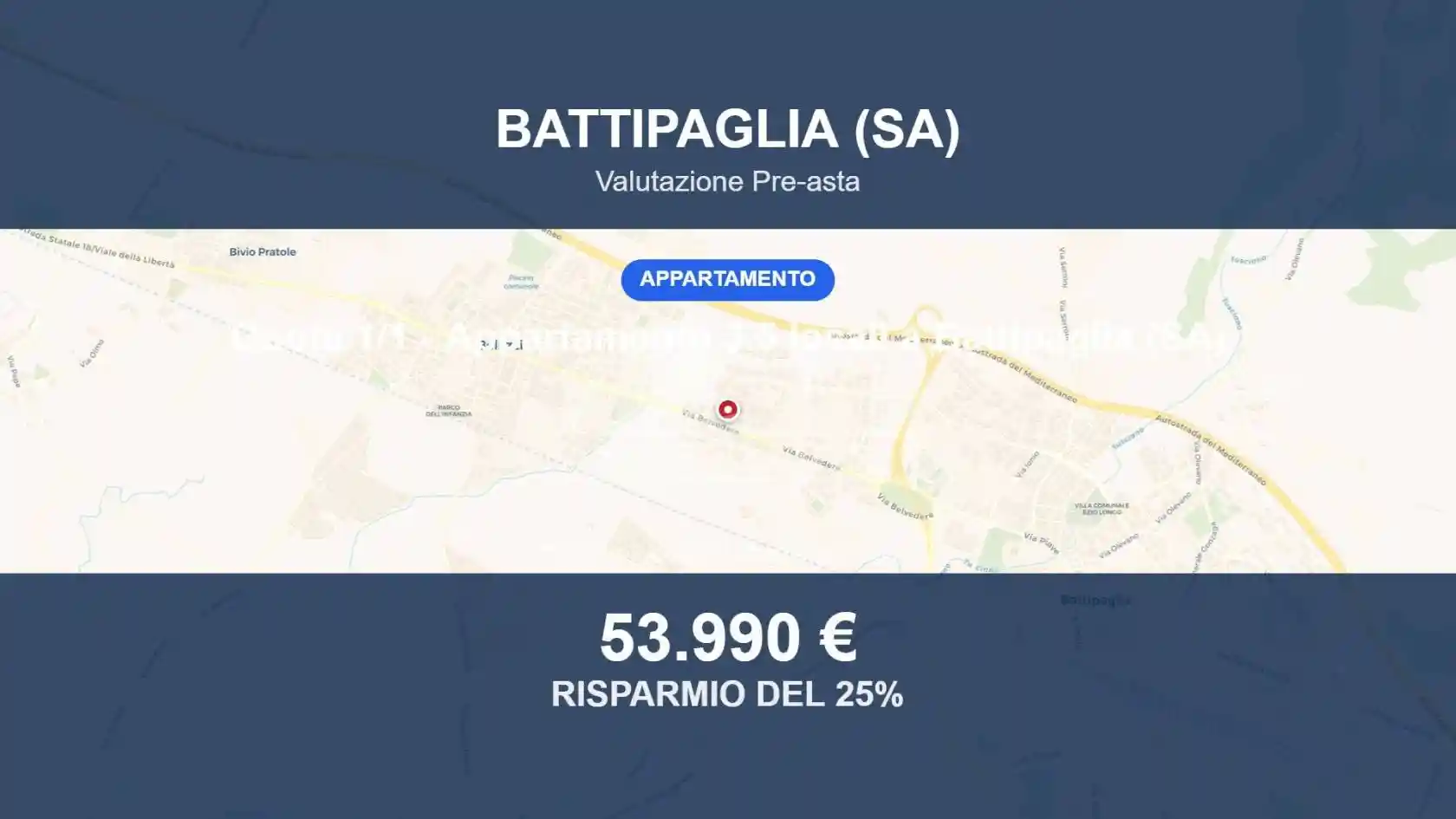 Appartamento in vendita a Battipaglia