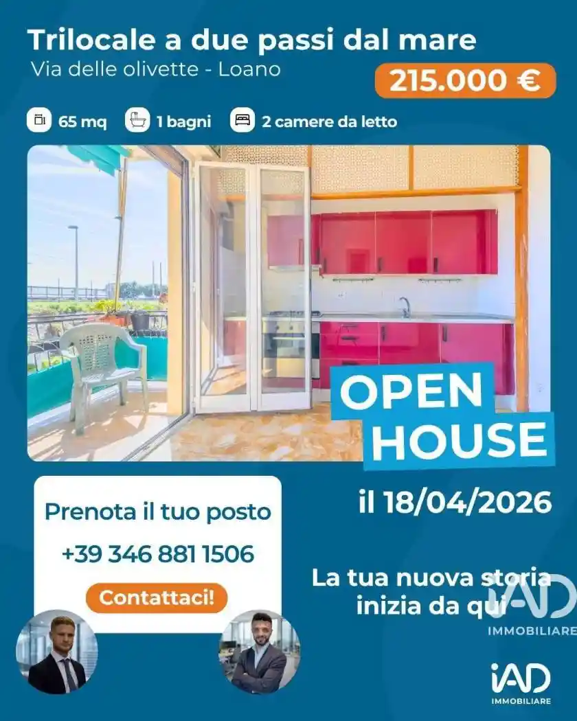 Appartamento in vendita a Loano