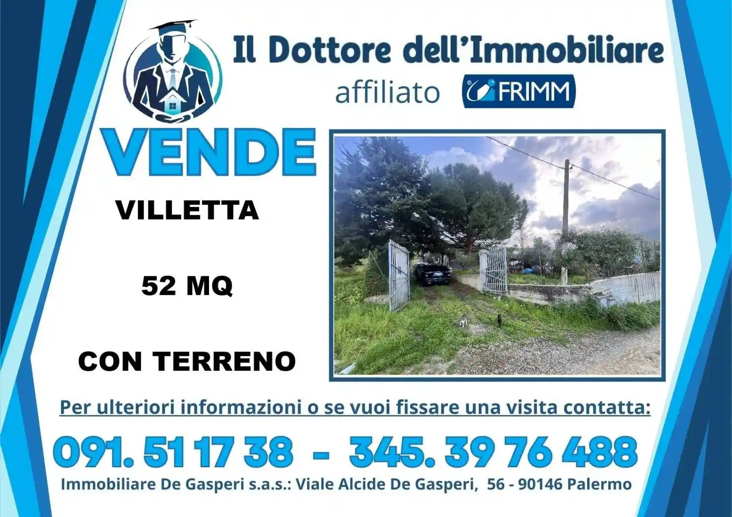Villa in vendita a Bolognetta