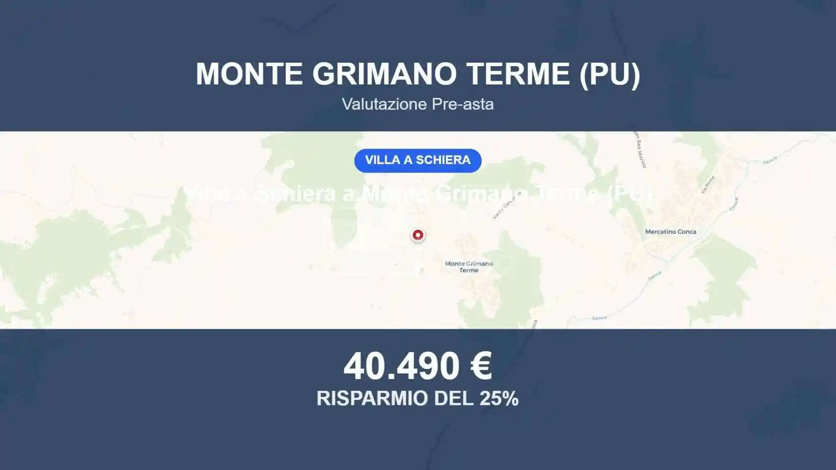 Villetta a schiera in vendita a Monte Grimano Terme