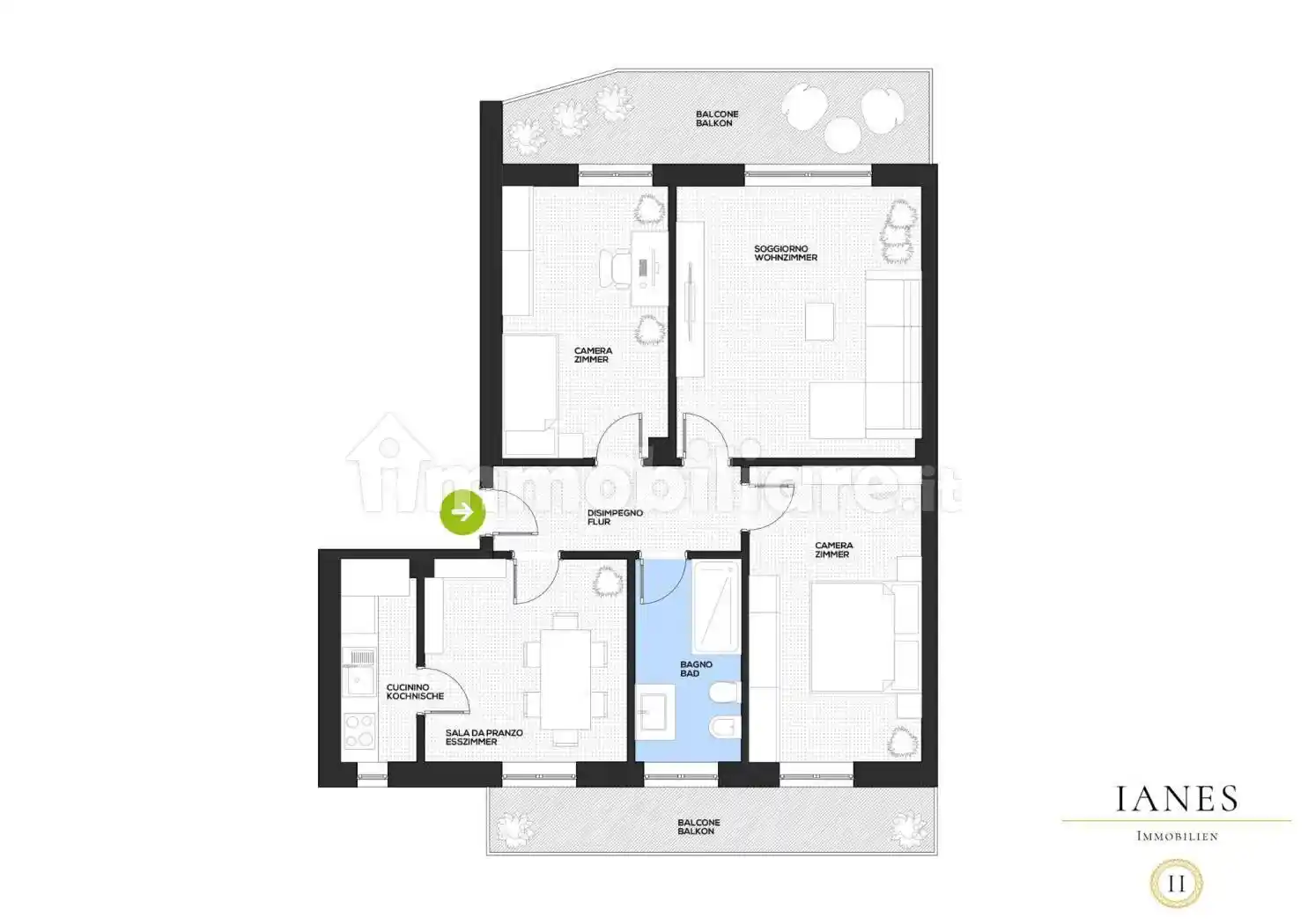 Appartamento in vendita a Merano