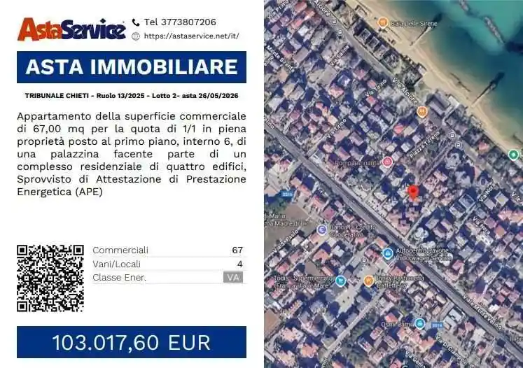 Appartamento in vendita a Francavilla al Mare