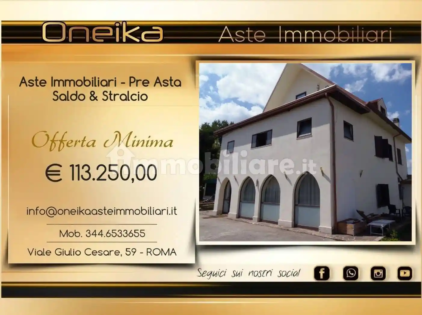 Villa in vendita a Gavignano