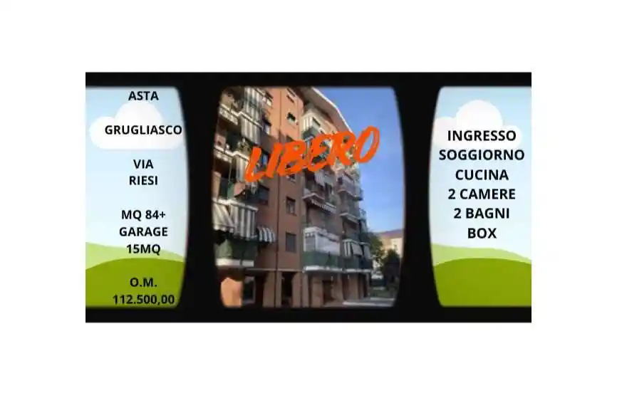 Appartamento in vendita a Grugliasco