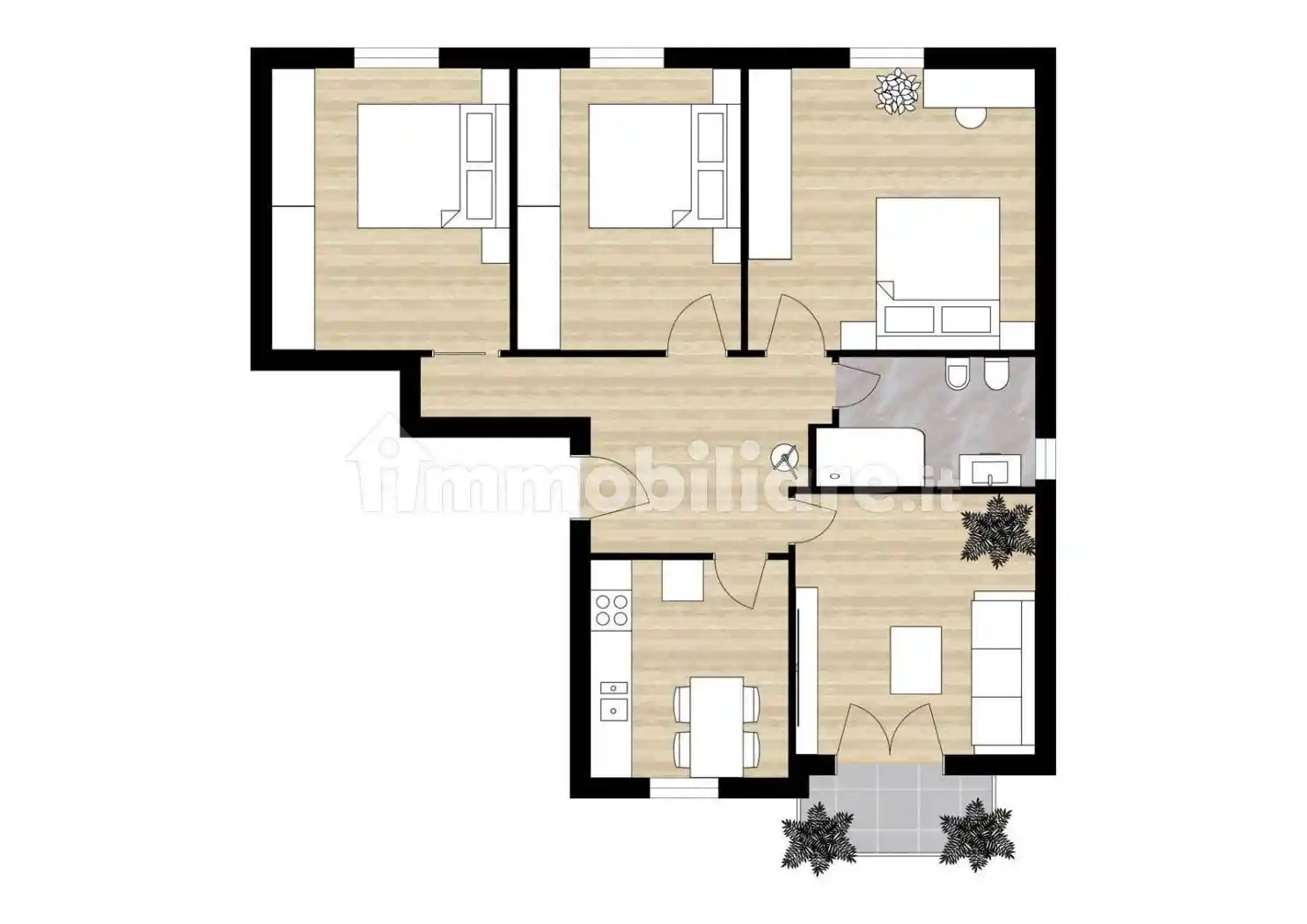 Appartamento in vendita a Parma