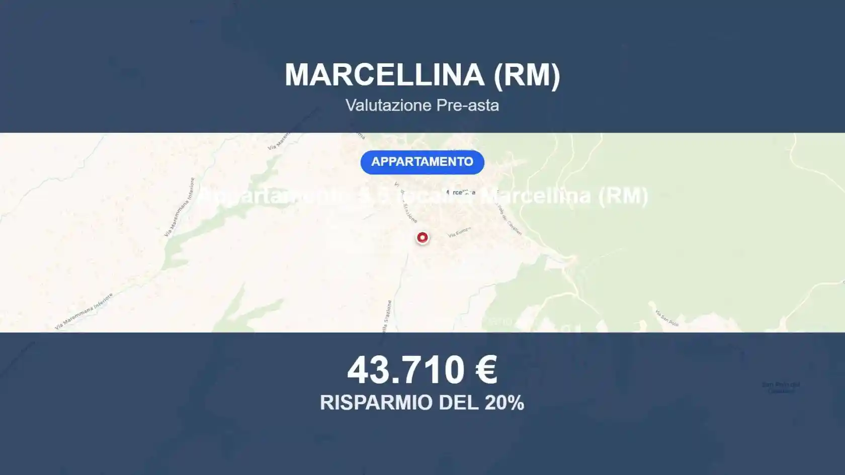 Appartamento in vendita a Marcellina