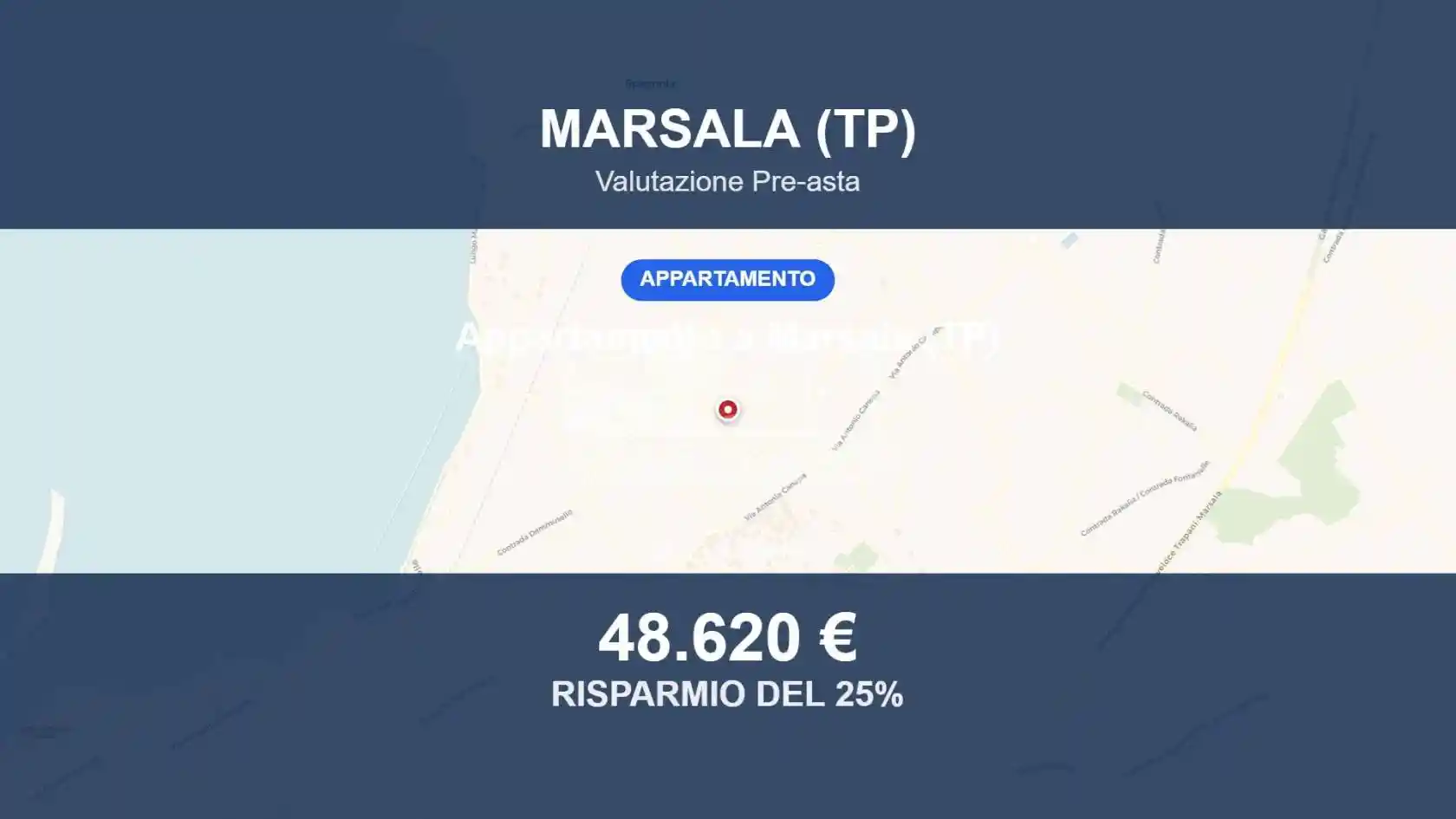 Appartamento in vendita a Marsala