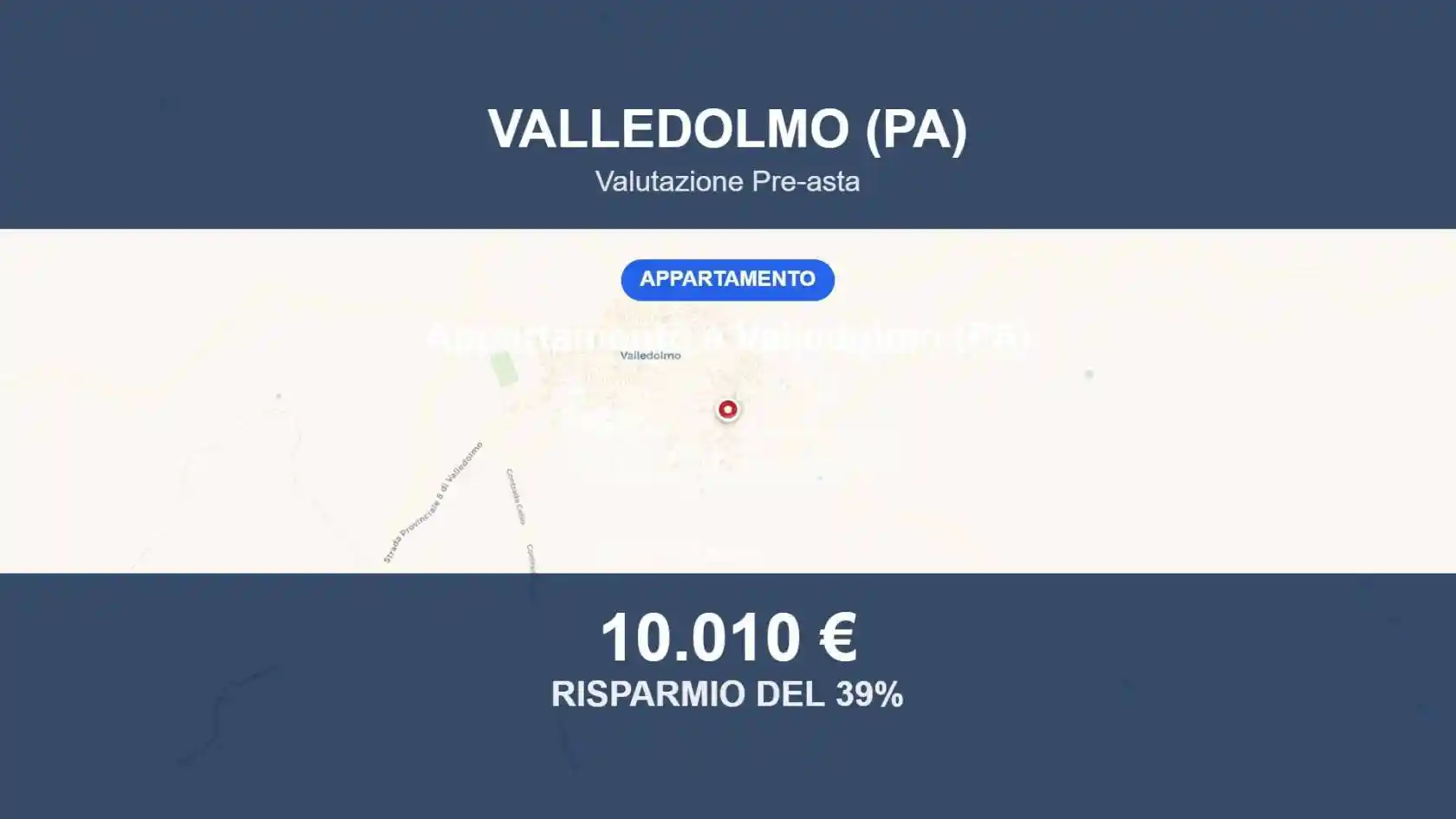 Appartamento in vendita a Valledolmo
