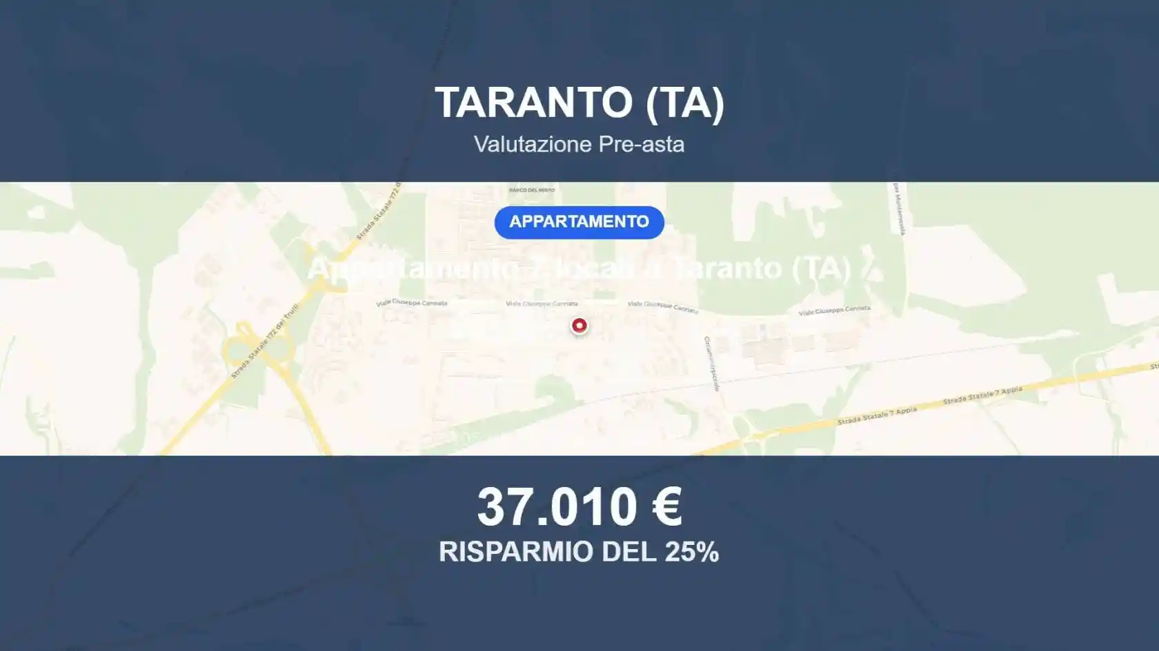 Appartamento in vendita a Taranto