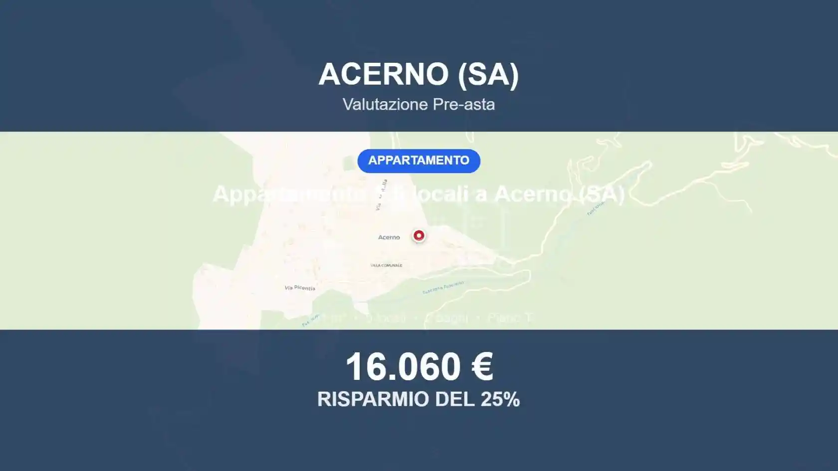 Appartamento in vendita a Acerno