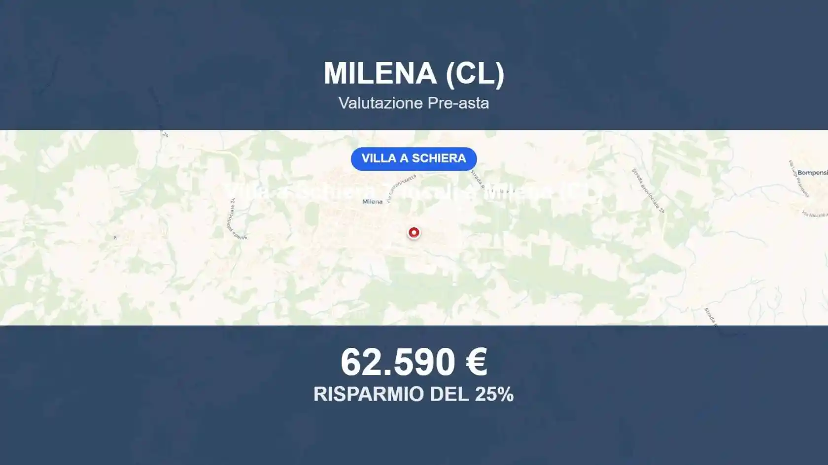 Villetta a schiera in vendita a Milena