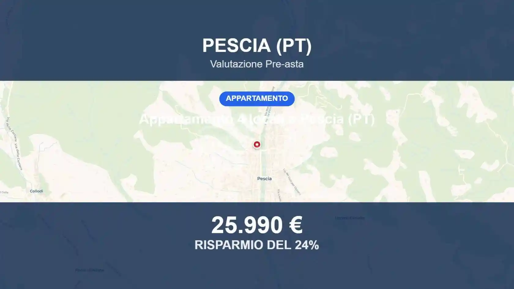 Appartamento in vendita a Pescia