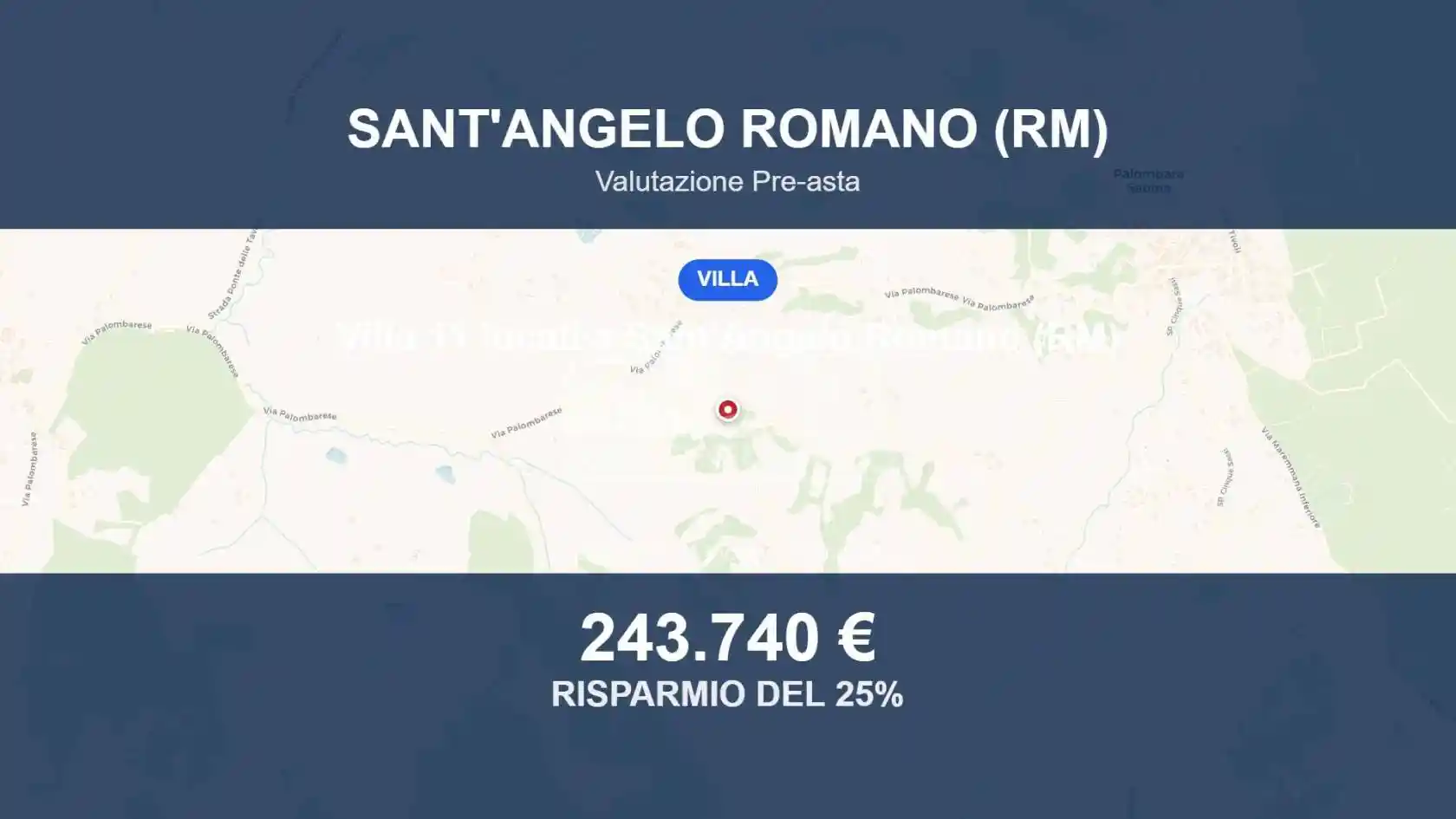 Villa in vendita a Sant'Angelo Romano