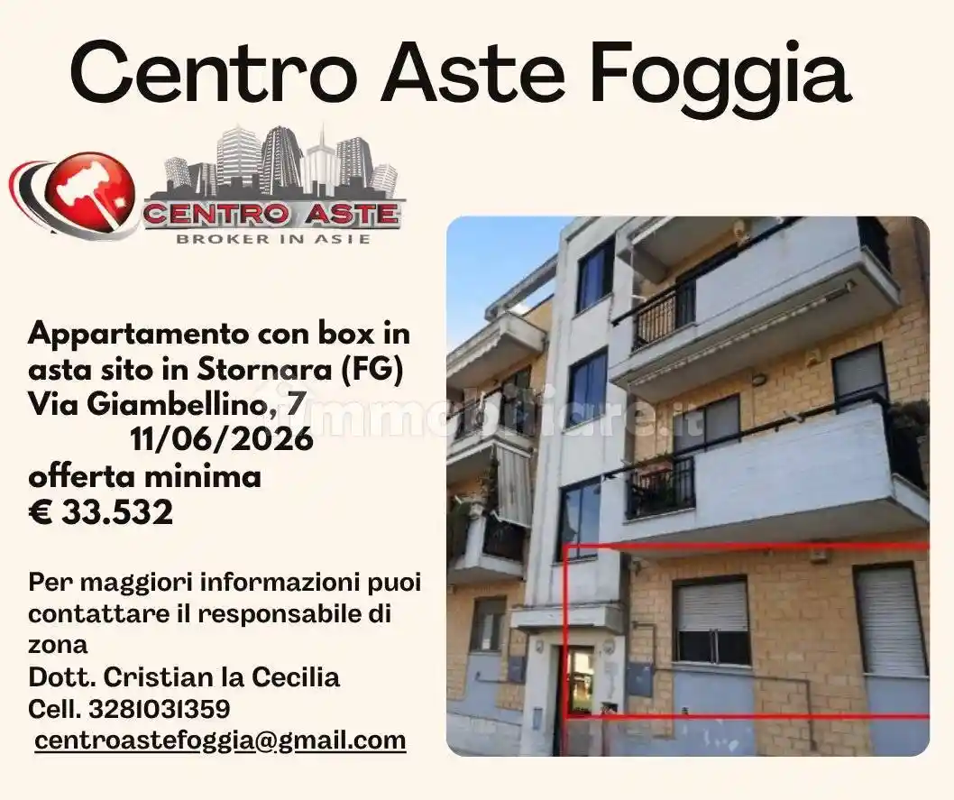 Appartamento in vendita a Stornara