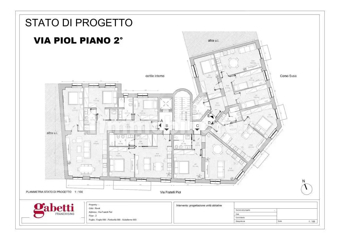 Appartamento in vendita a Rivoli