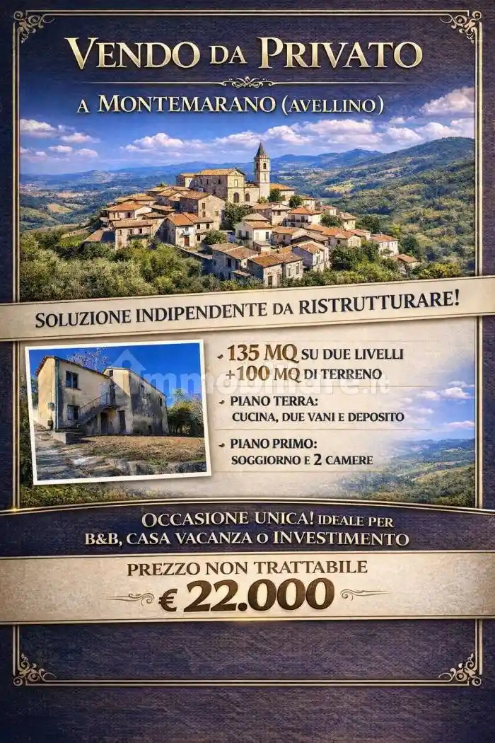 Casa indipendente in vendita a Montemarano