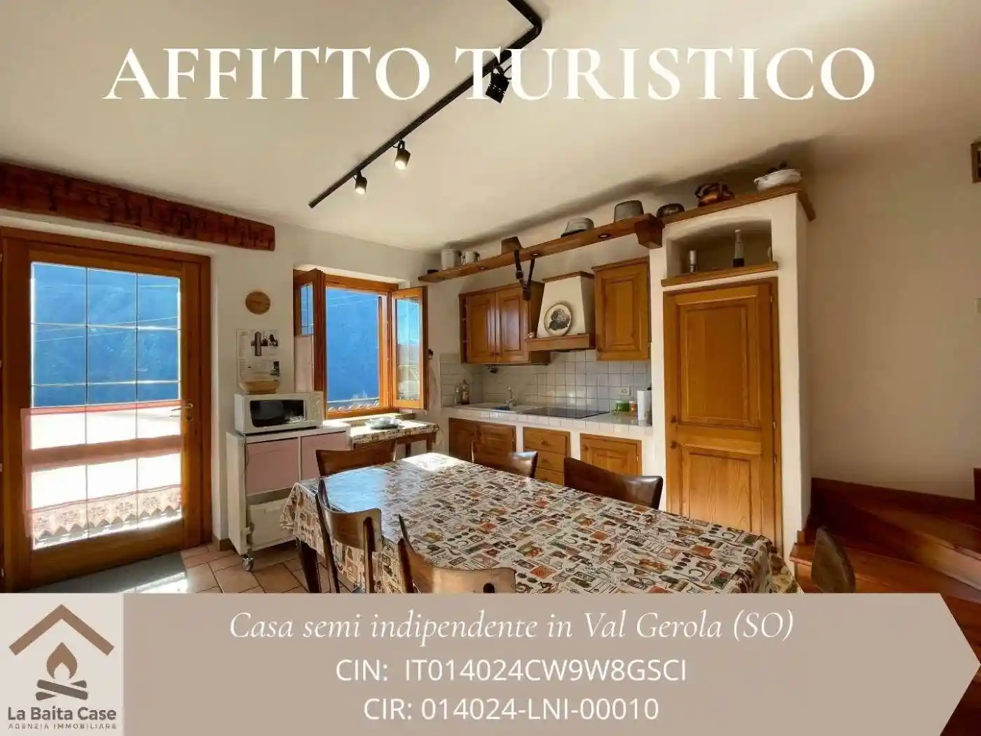 Casa indipendente in affitto a Cosio Valtellino