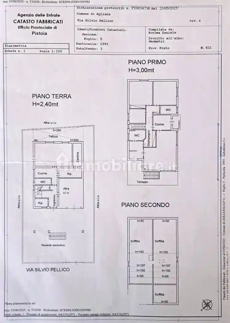 Appartamento in vendita a Agliana