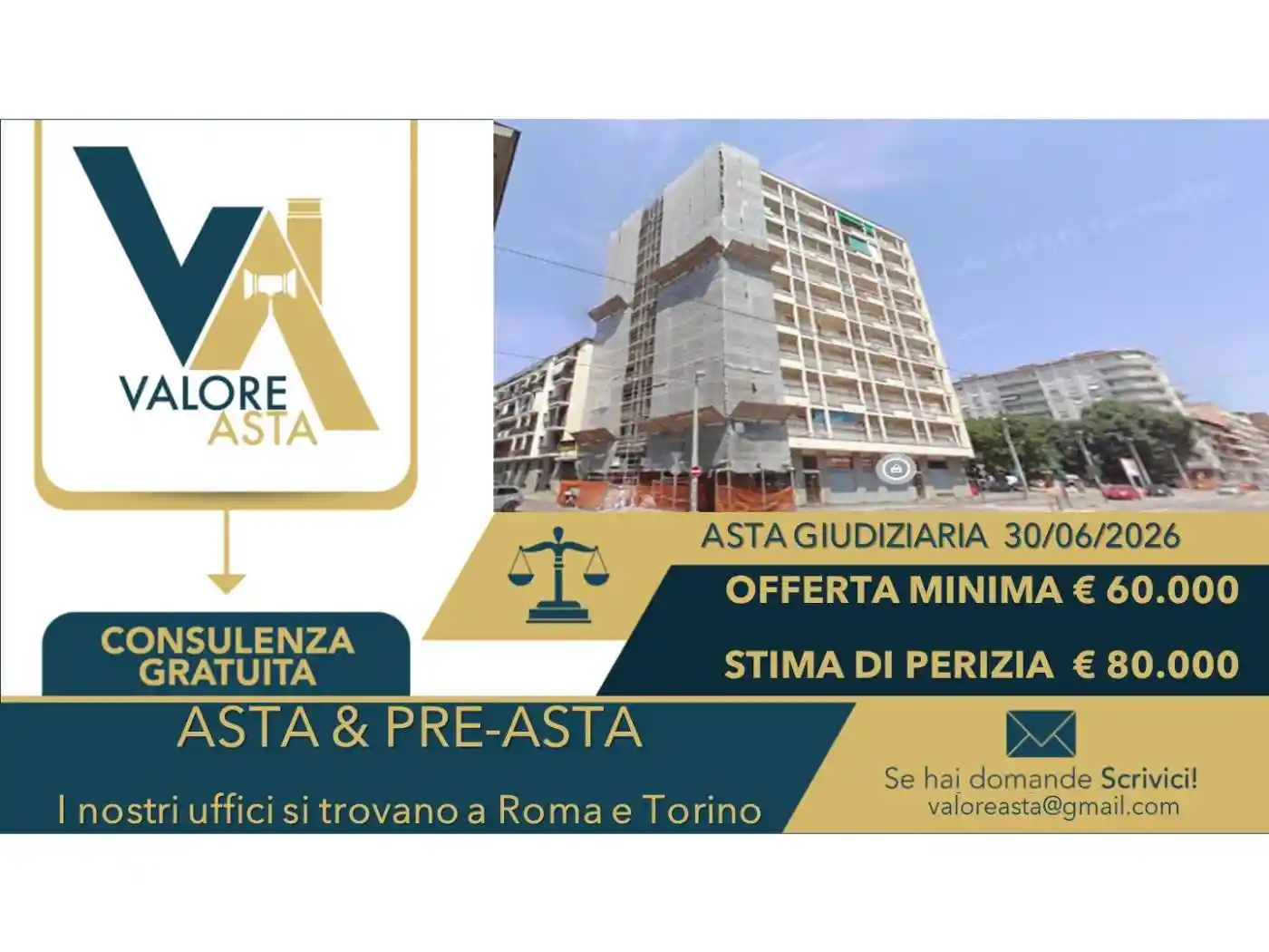 Appartamento in vendita a Torino