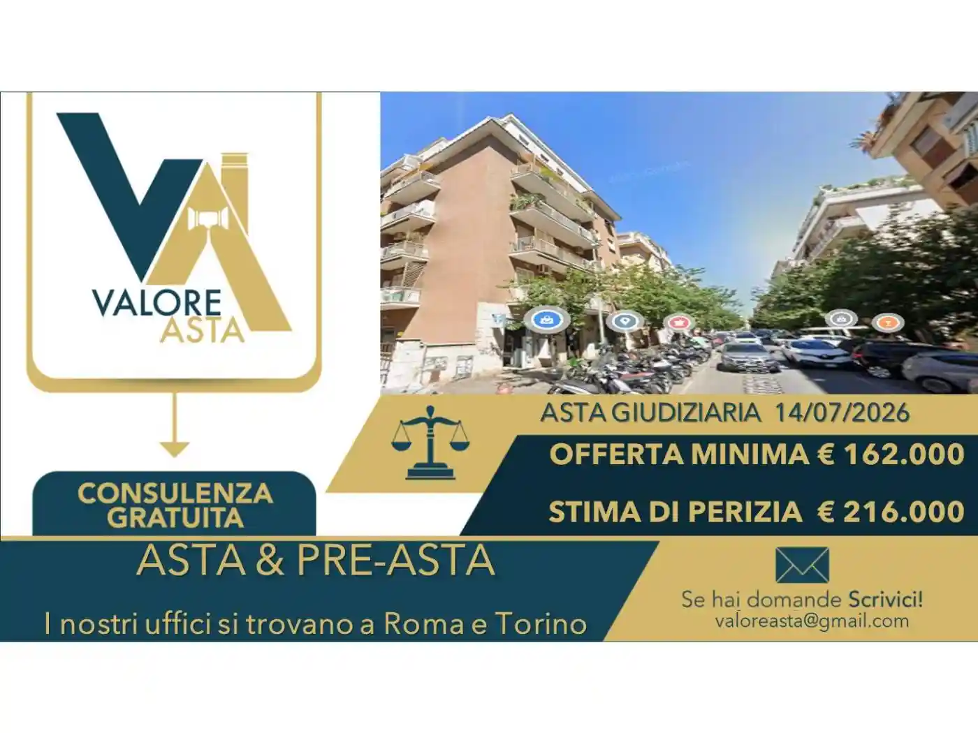 Appartamento in vendita a Roma