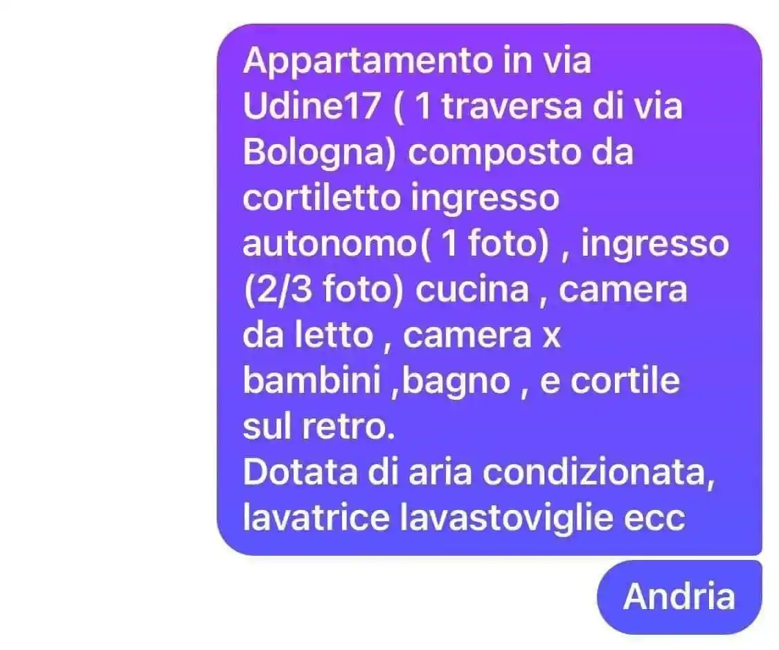 Appartamento in affitto a Andria