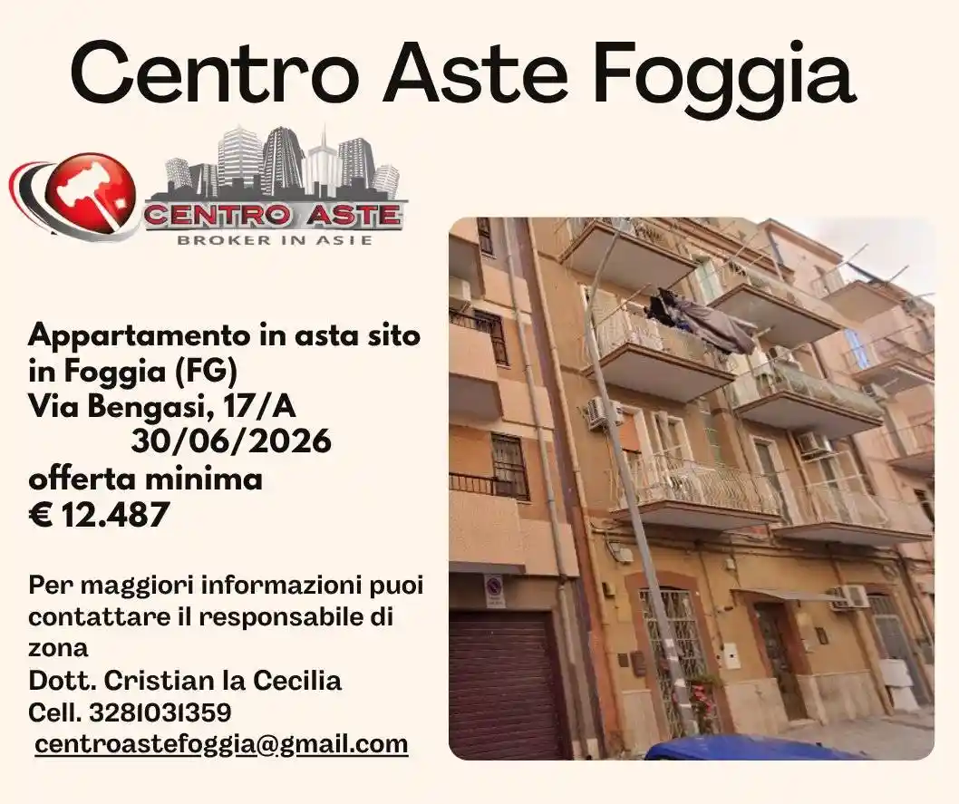 Appartamento in vendita a Foggia