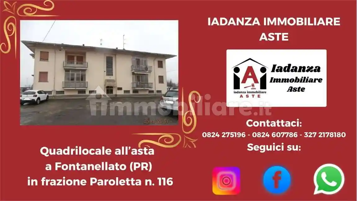 Appartamento in vendita a Fontanellato