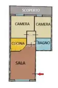 Appartamento in vendita a Cartoceto