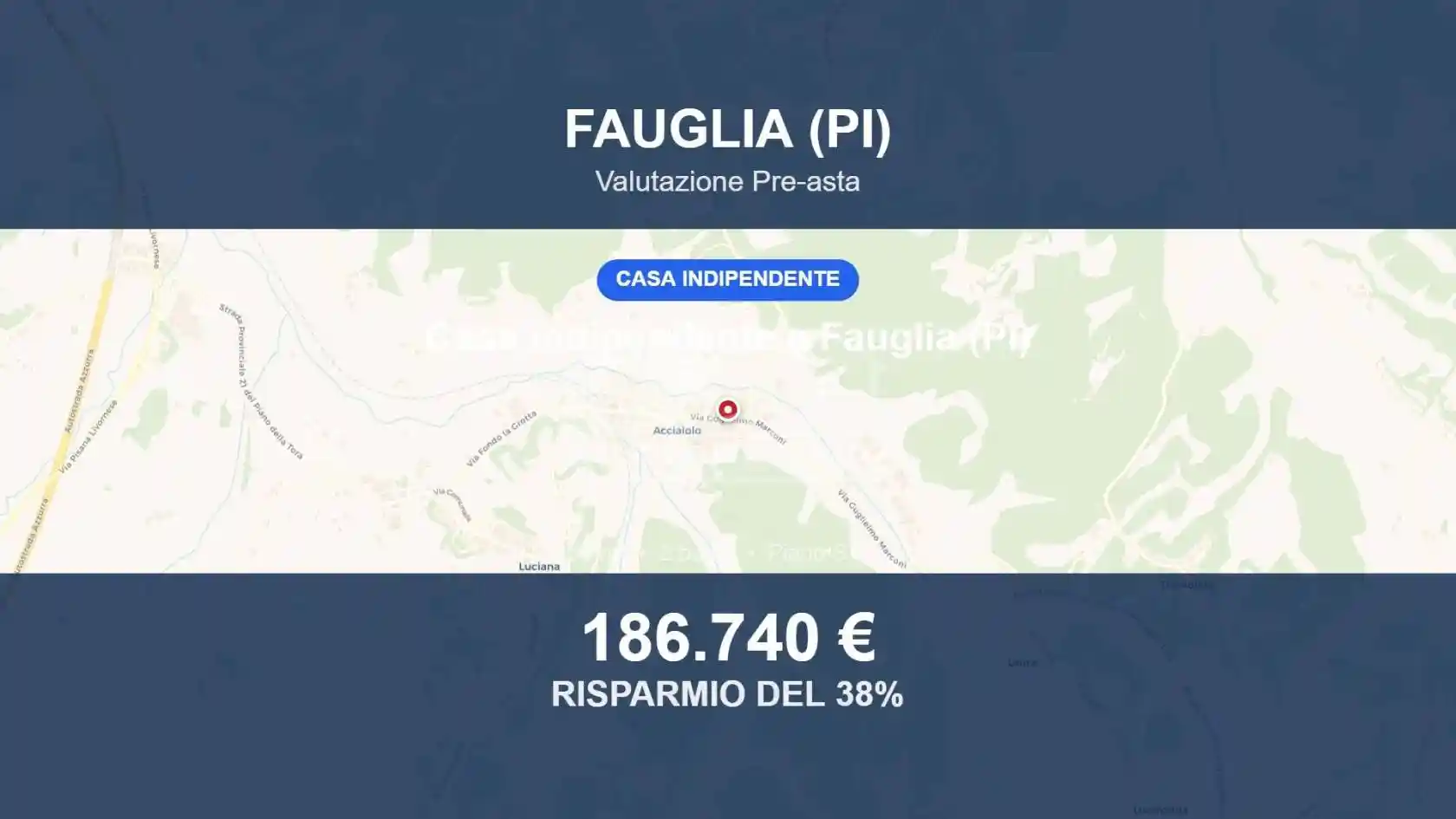 Villa in vendita a Fauglia