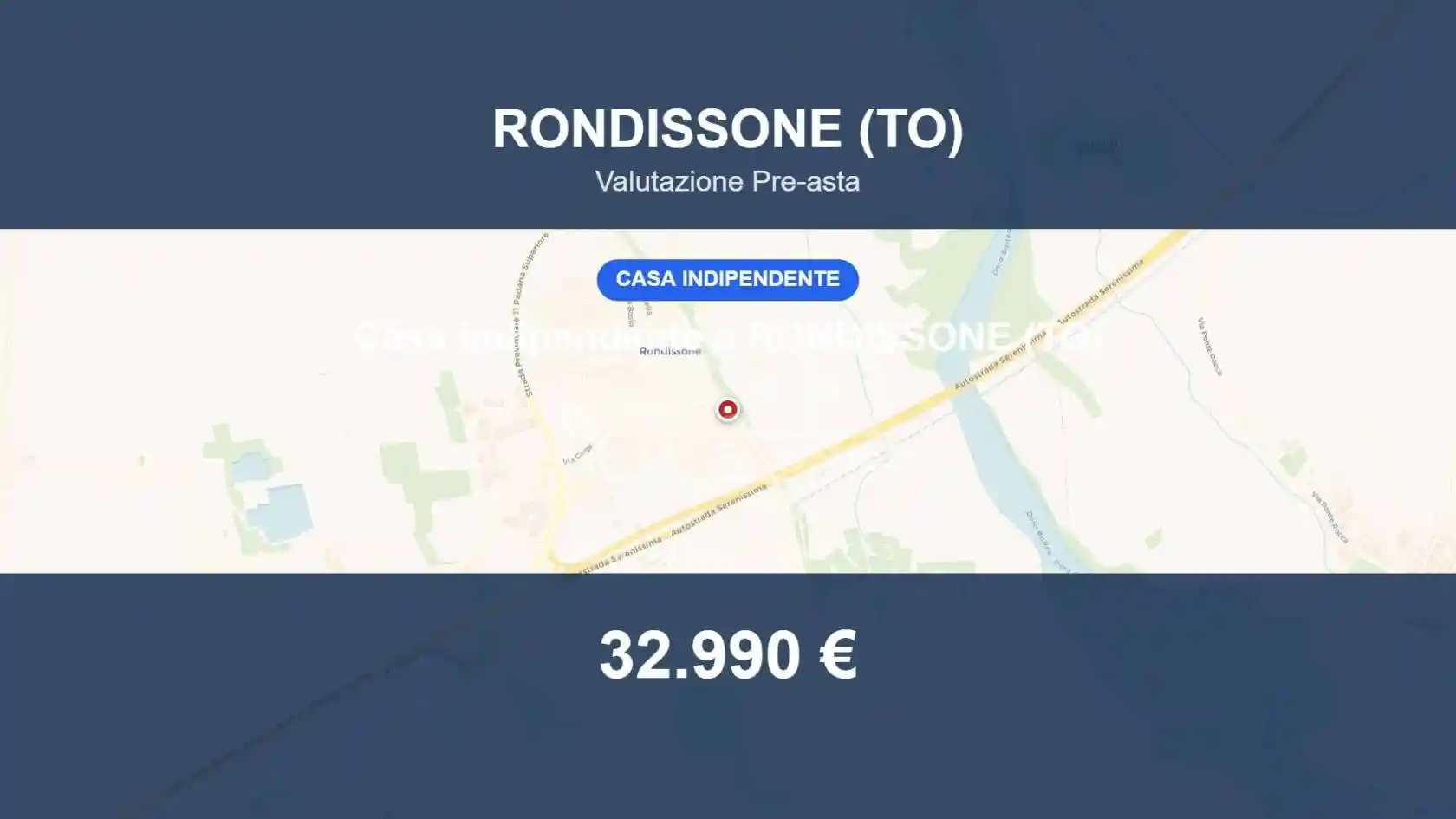 Villa in vendita a Rondissone